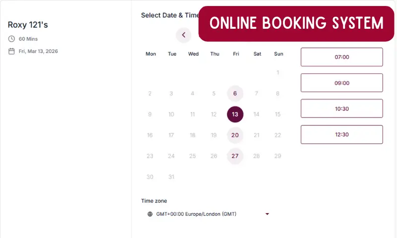 Flow - Online Booking System Flow - Online Booking System