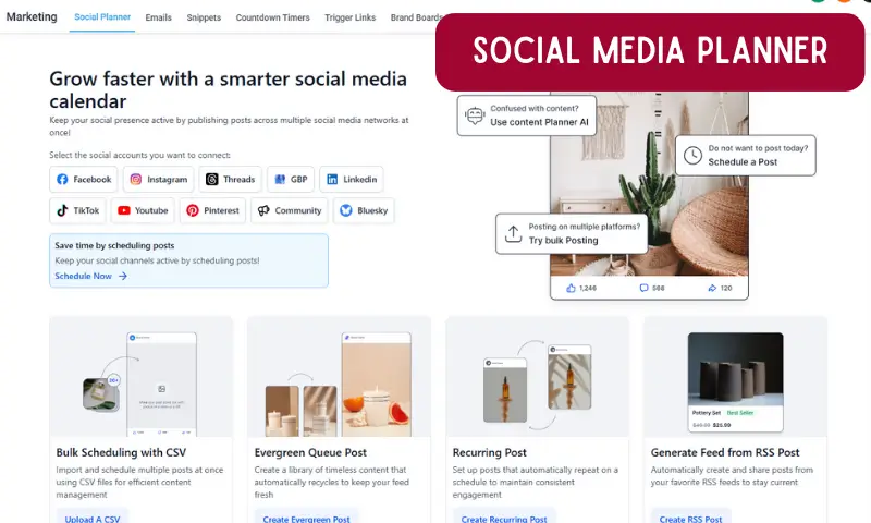 Flow - Social Media Planner Flow - Social Media Planner